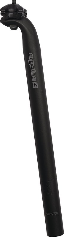 ergotec Patentsattelstütze HOOK 31,6 mm schwarz-sandgestrahlt 400 mm