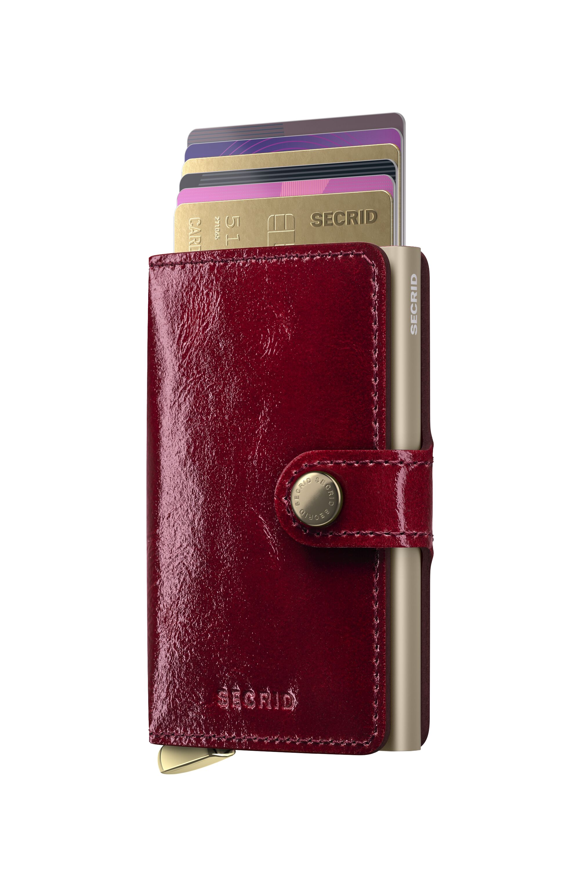 Secrid Miniwallet Naplak Red+ – mit Karten