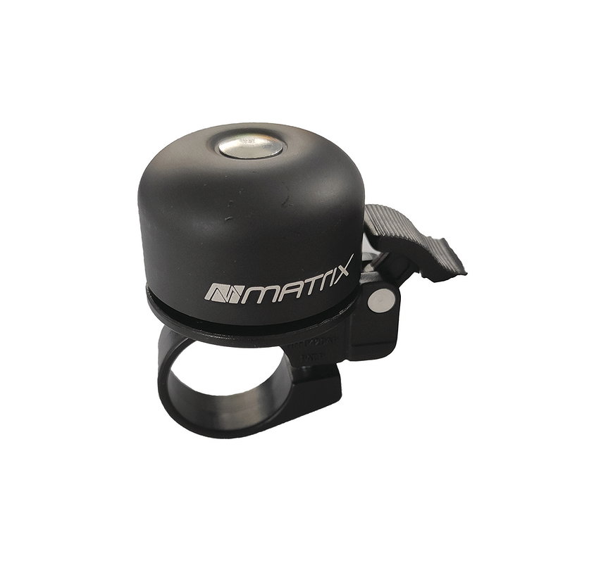 MATRIX Mini-Glocke Alu 22,2 mm matt-schwarz