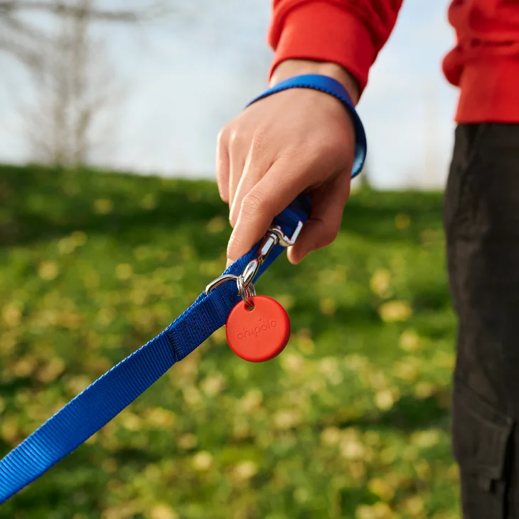 Chipolo POP in Rot im Alltag