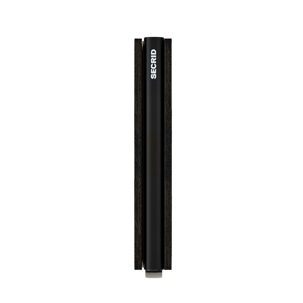 Secrid Slimwallet Crisple Black – Seitenansicht