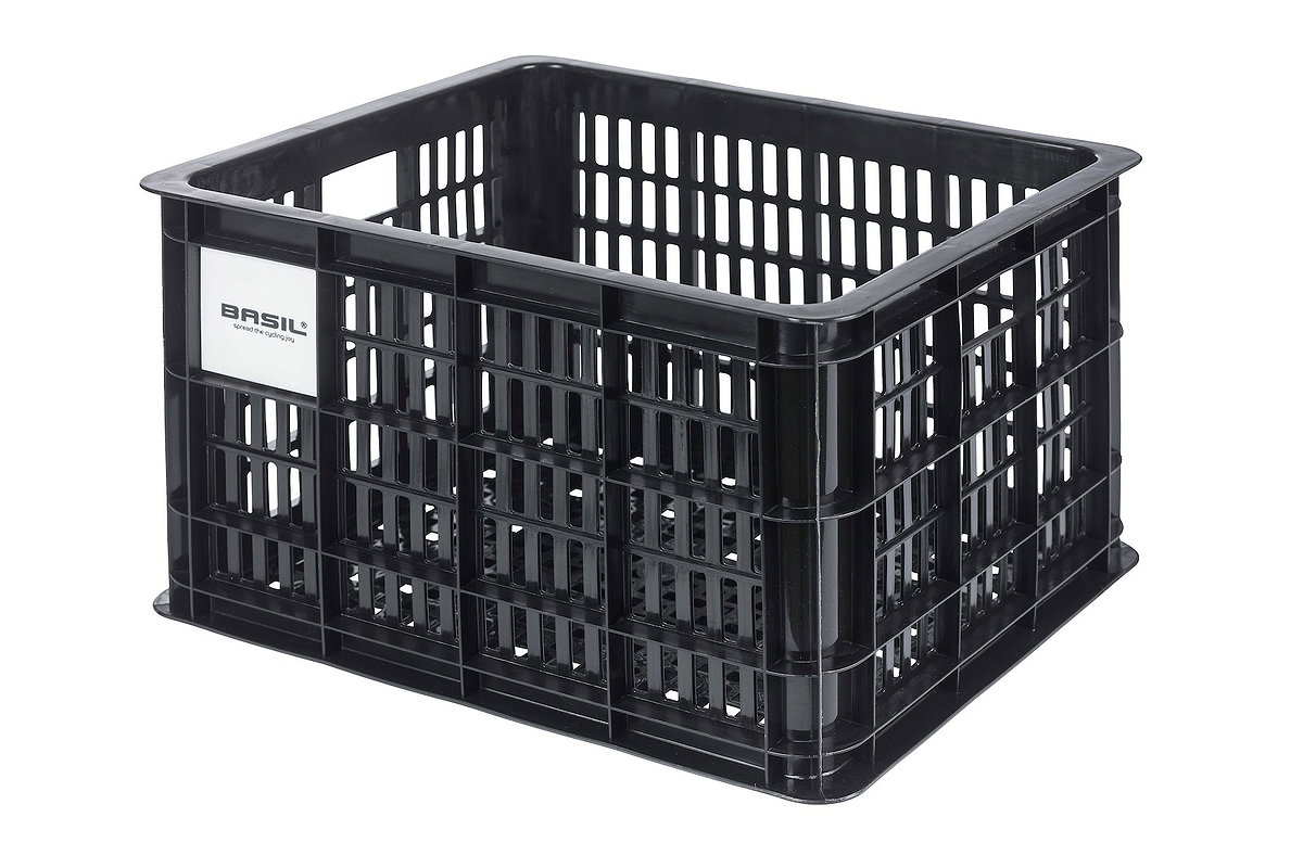 Basil Kunststoff-Fahrradkasten Crate MIK 2.0 M schwarz MIK 2.0