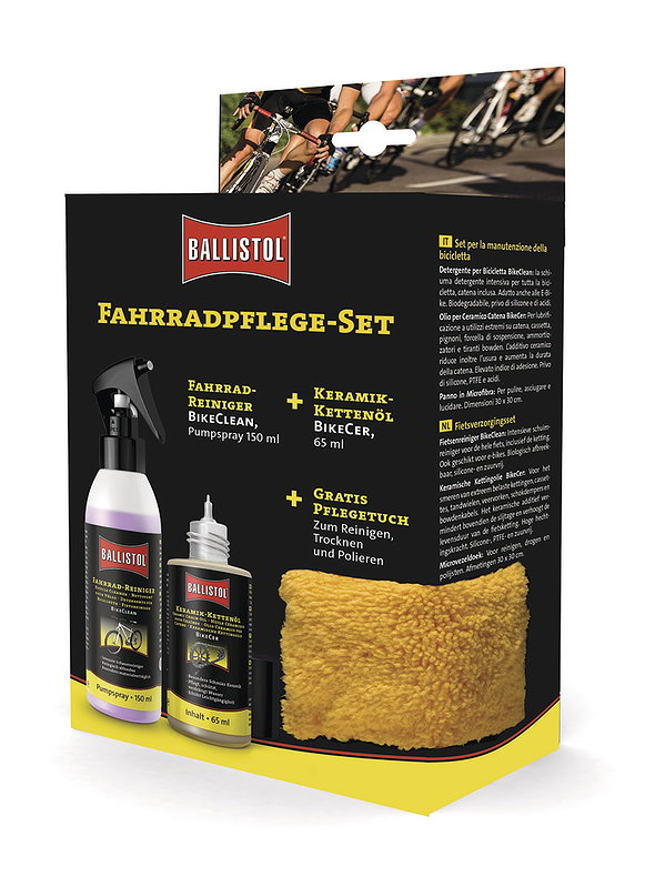 BALLISTOL Fahrradpflege-Set