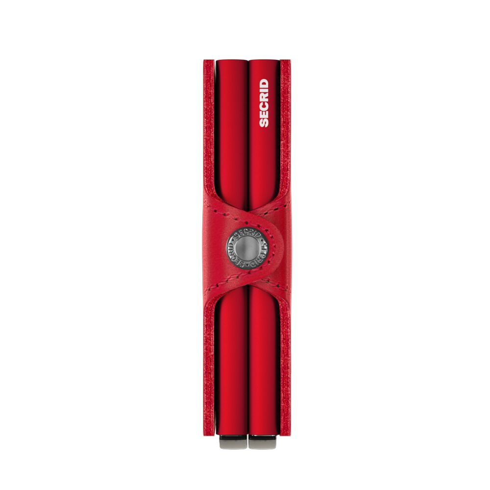 Secrid Twinwallet Original Red-Red – Seitenansicht