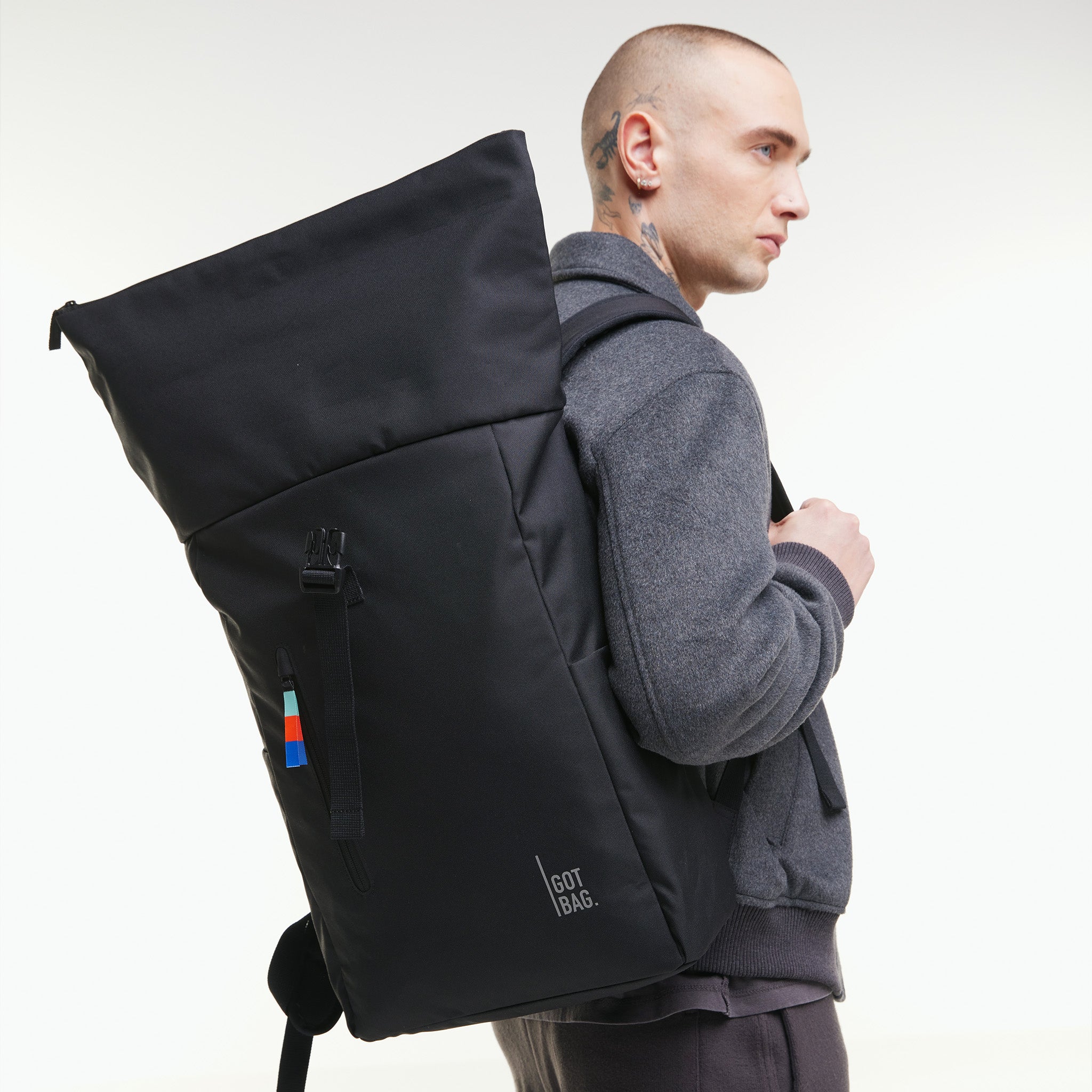 GOT BAG Rolltop Easy Black