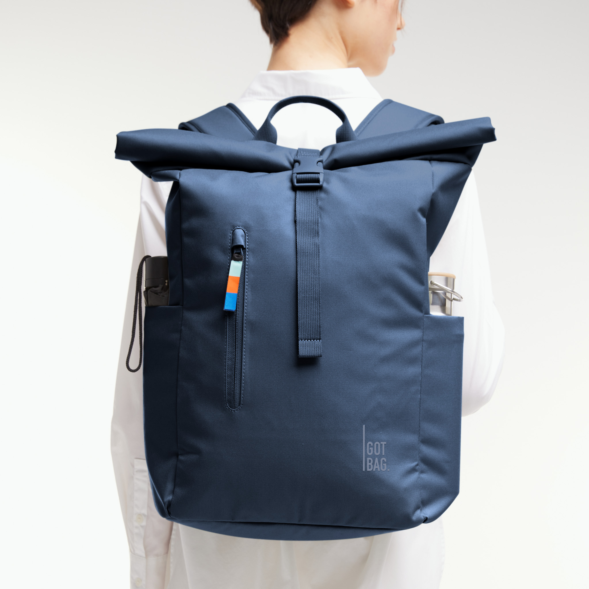 GOT BAG Rolltop Easy Ocean Blue