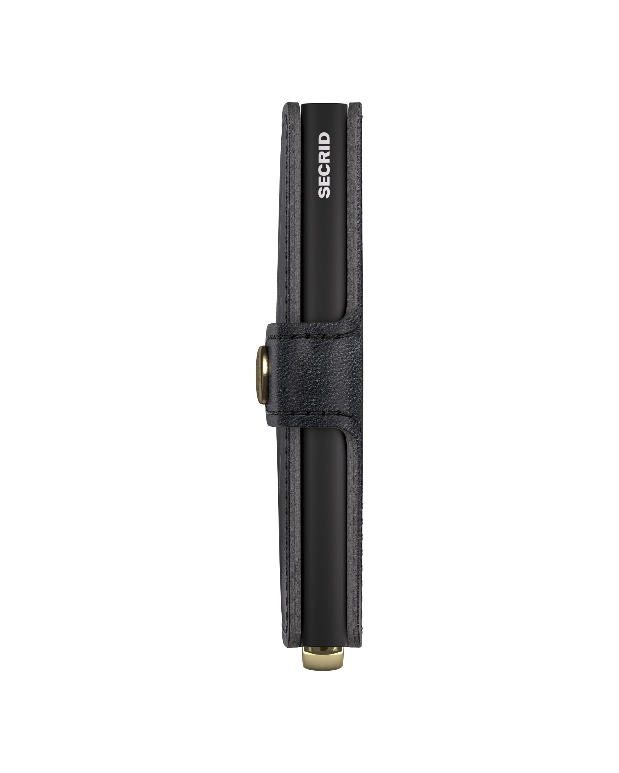 Secrid Miniwallet Emboss Diamond Black+ – Seitenansicht