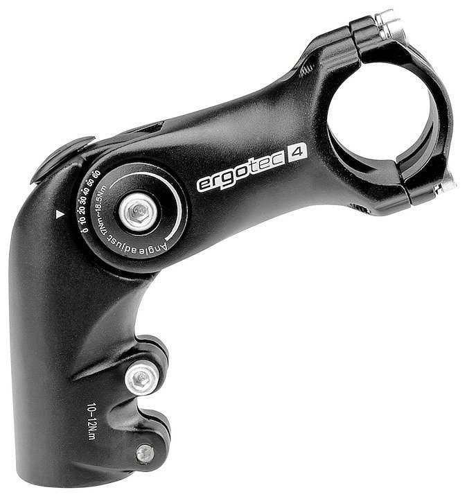 MATRIX Ahead-Vorbau Octopus 2 50 110 mm schwarz sand. 25,4 mm 1 1/8" 0- +60°