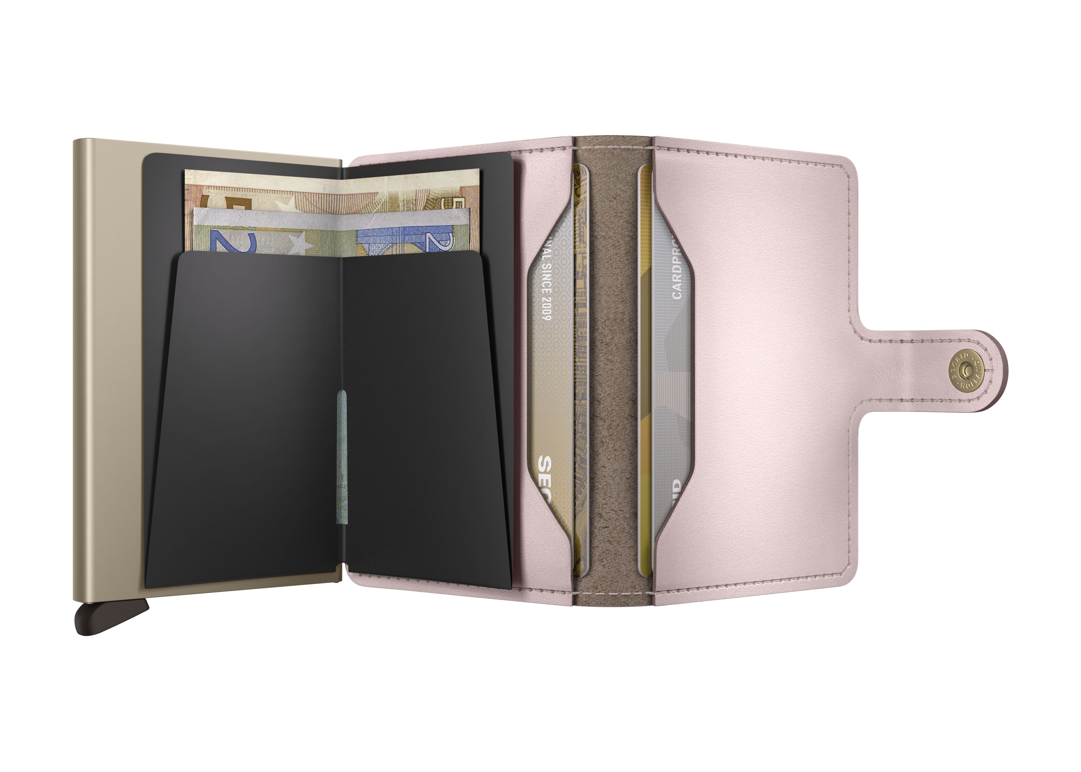 Secrid Miniwallet Original Ballet – geöffnet