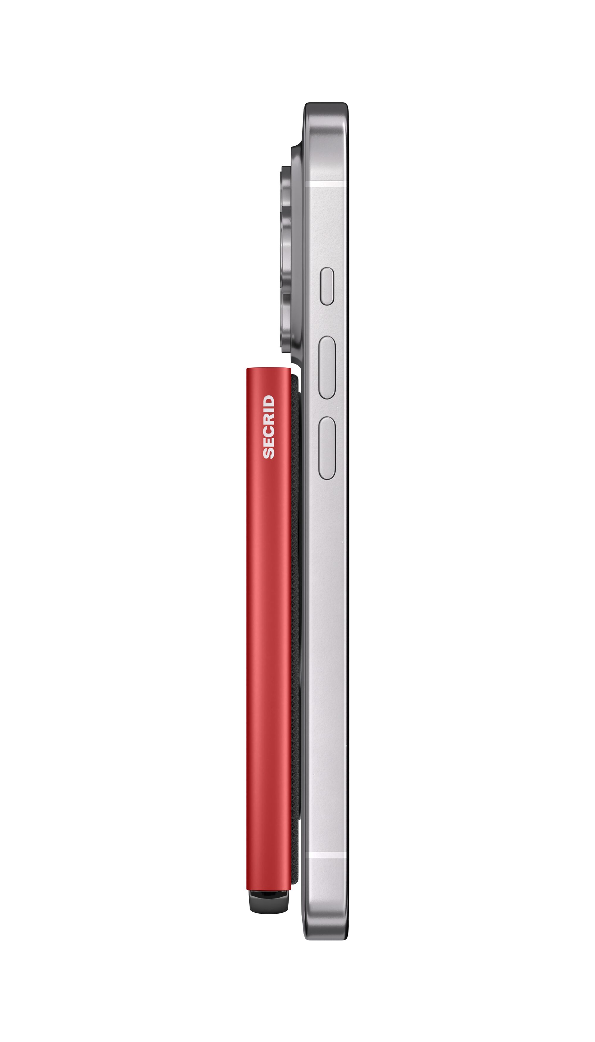 Secrid Cardprotector Fluted for Magsafe Red+ – am Smartphone