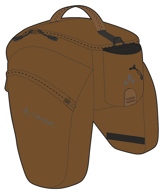 VAUDE Doppelpacktasche eSilkroad Plus umbra