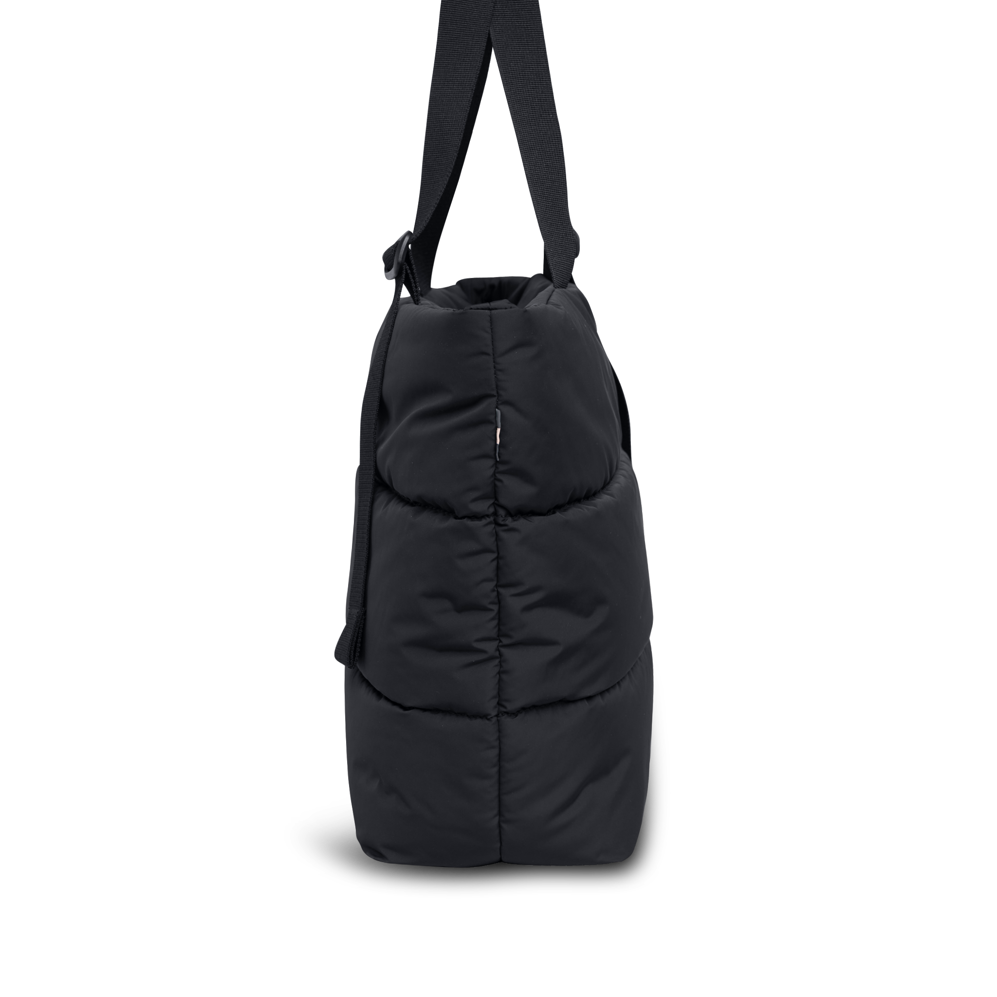 GOT BAG Puffer Tote Bag Monochrome Black