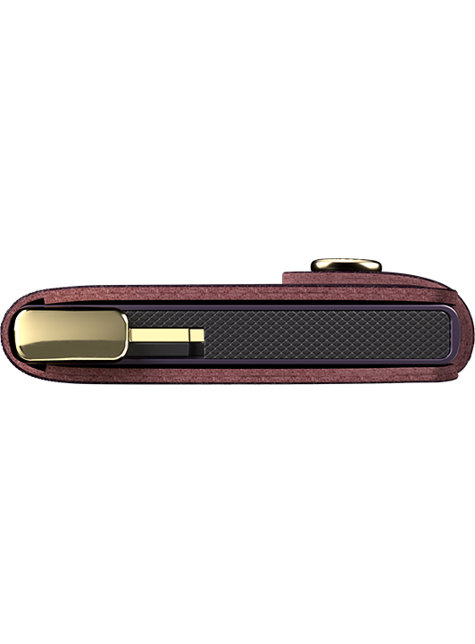 Secrid Miniwallet Basco Bordeaux+ – Unterseite