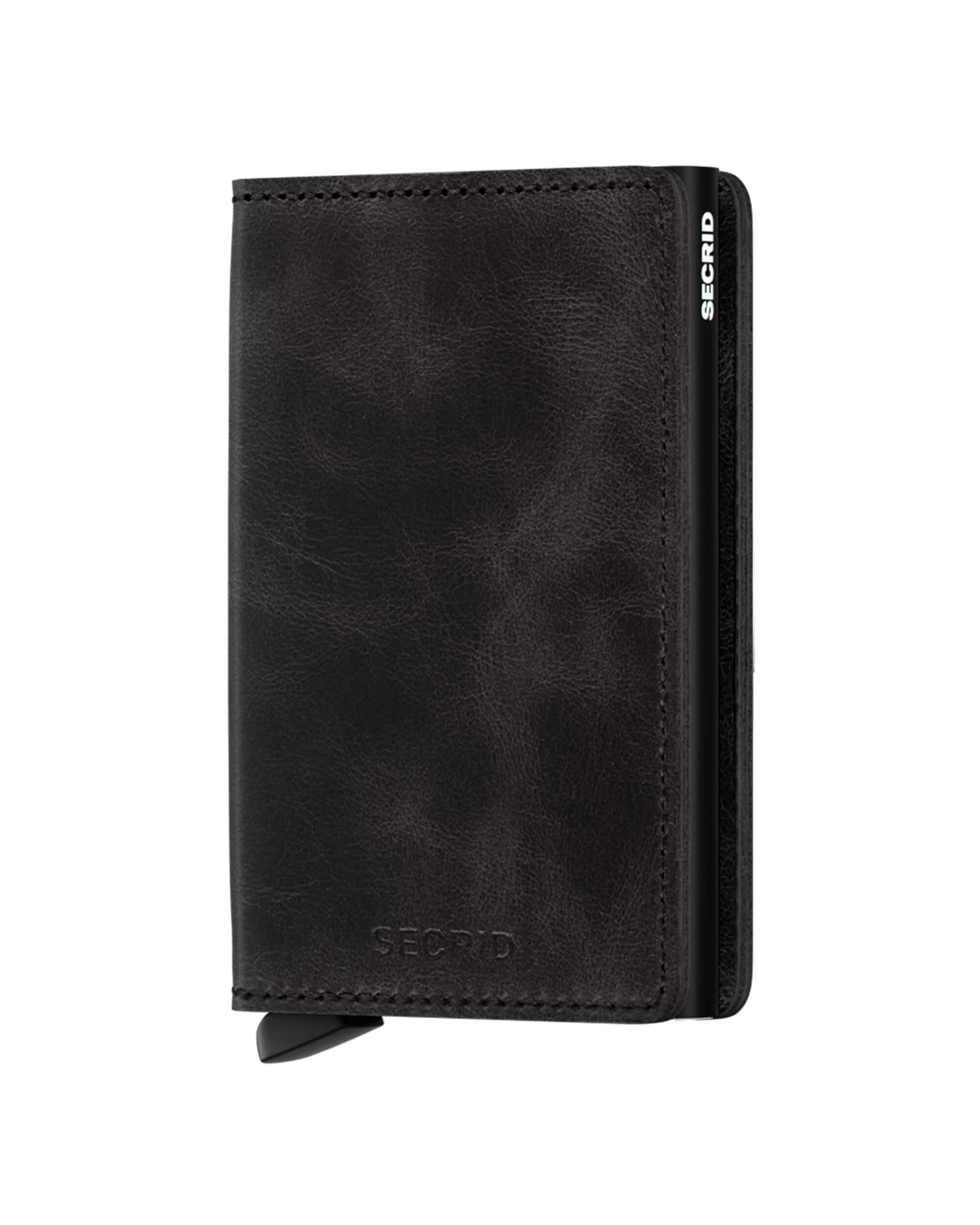 Secrid Slimwallet Vintage Black – Vorderansicht