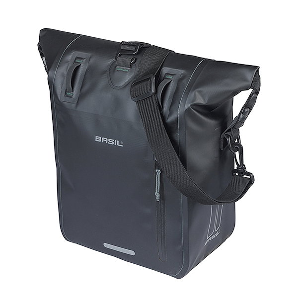 Basil Einzeltasche Rivo M schwarz