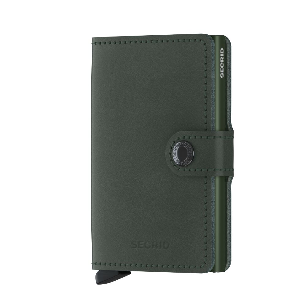 Secrid Miniwallet Original Green – Vorderansicht