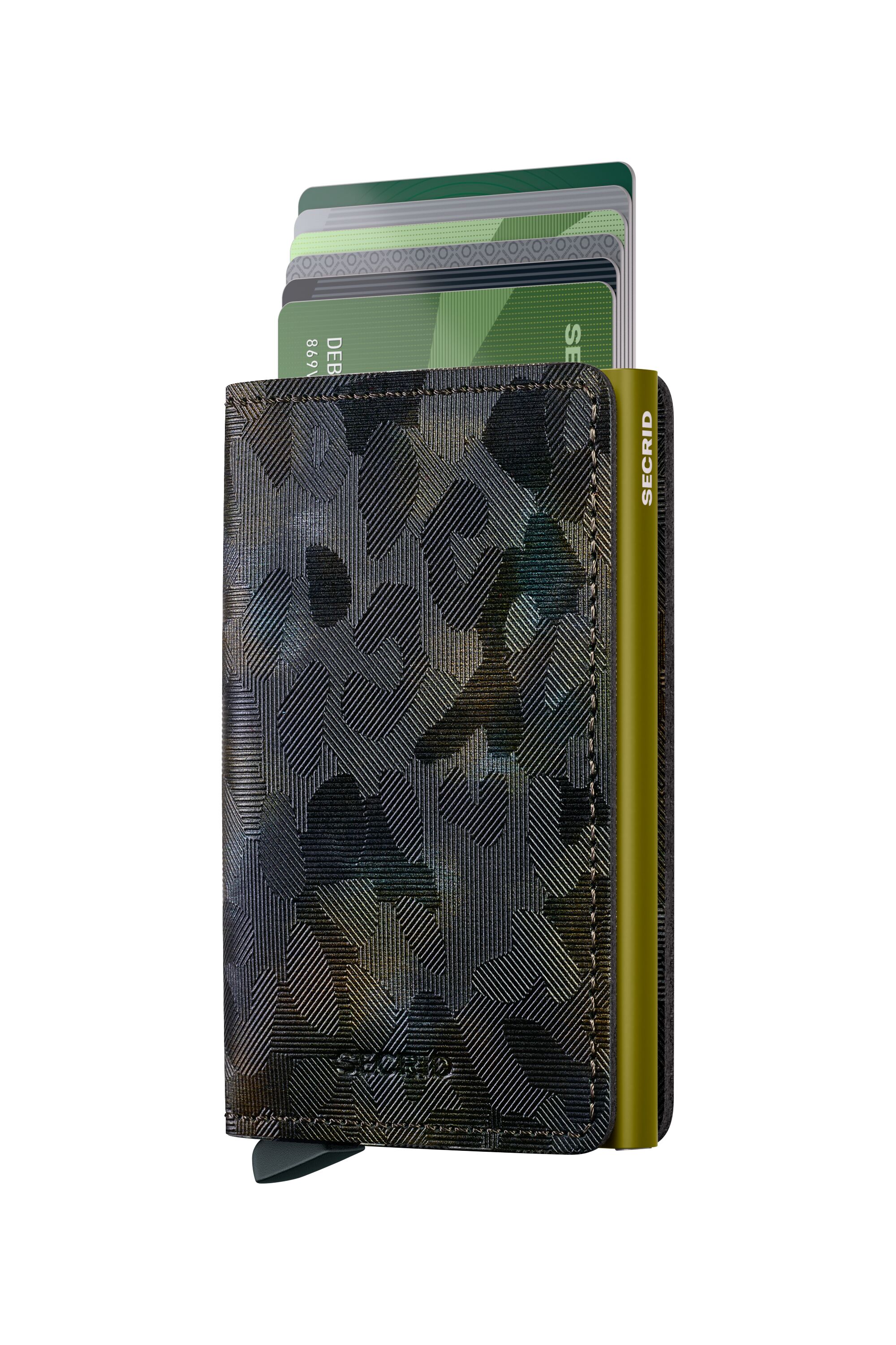 Secrid Slimwallet Jungle Moss – mit Karten