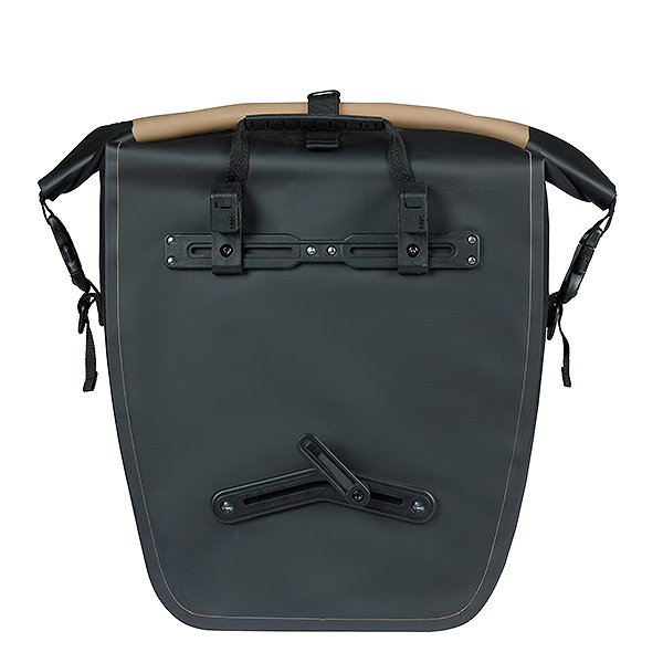 Basil Einzeltasche Rivo L sand/schwarz