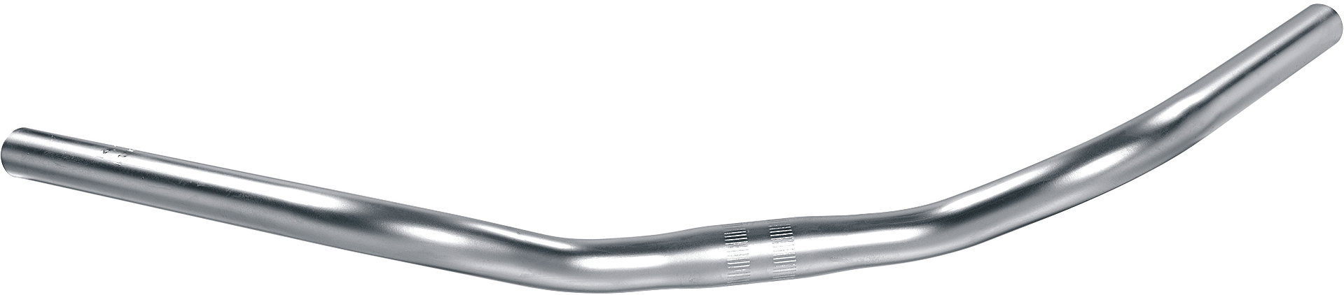ergotec Trekking Lenkerbügel 590 mm Alu-Look 47°/0° 35 mm 25,4 mm