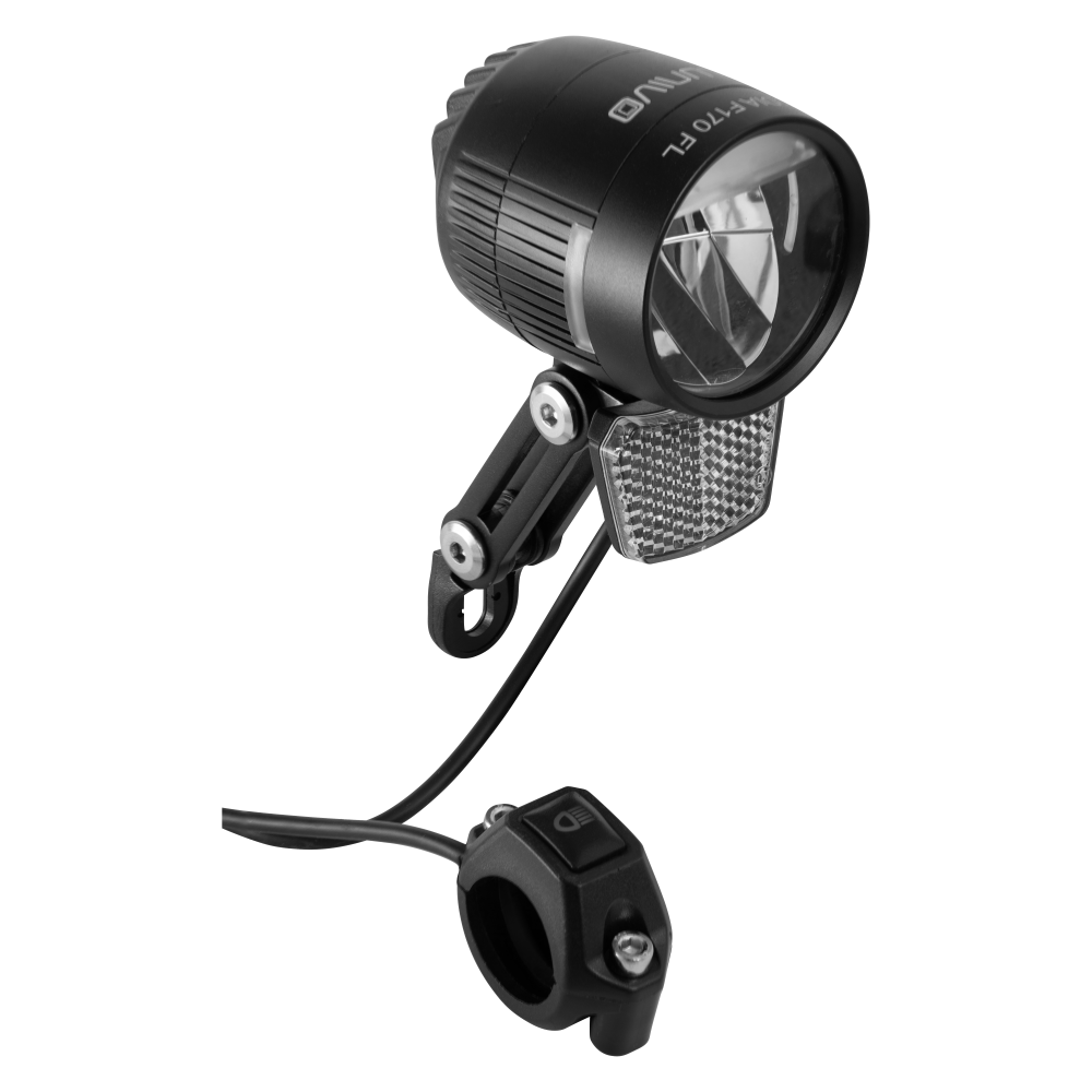 Lunivo E-Bike-Scheinwerfer eDIA F170 Fernlicht