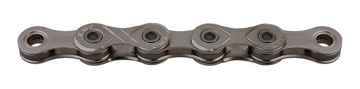 KMC Fahrrad Kette X10 10-fach grau 116 Glieder, 1/2" x 11/128"