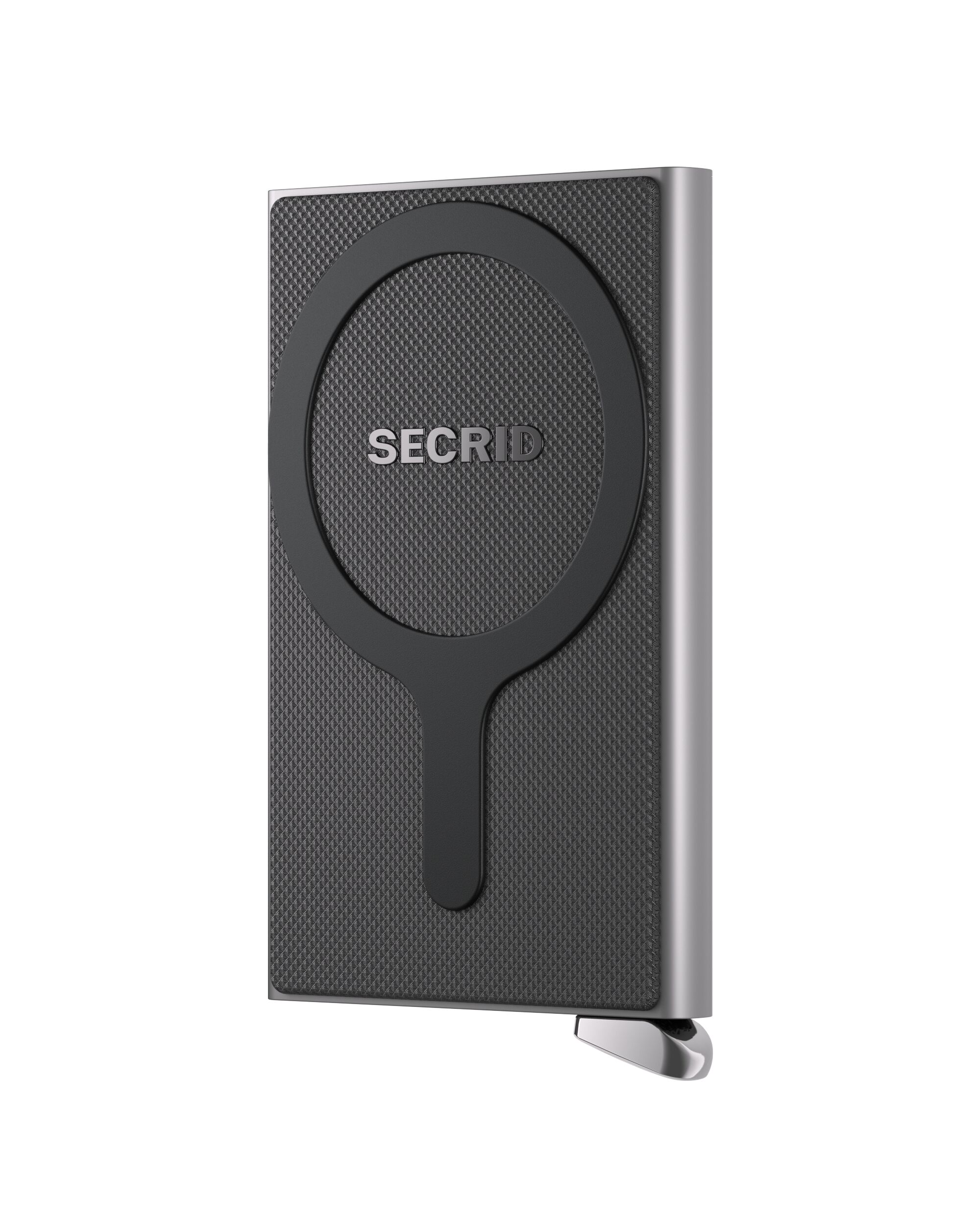 Secrid Cardprotector Fluted for Magsafe Silver+ – Vorderansicht