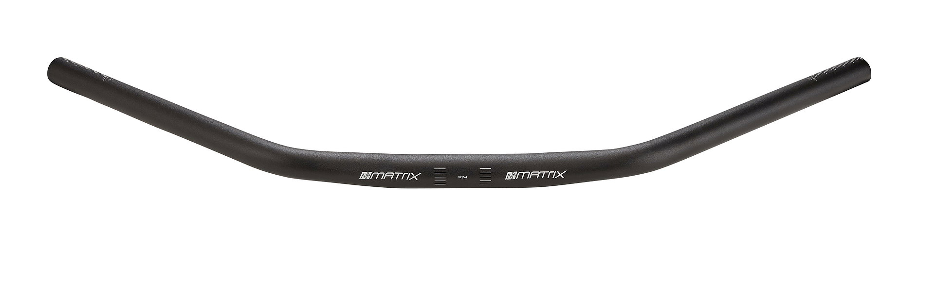 MATRIX City-/Trekking Lenkerbügel Noir 630 mm schwarz-matt 7 mm 25,4 mm