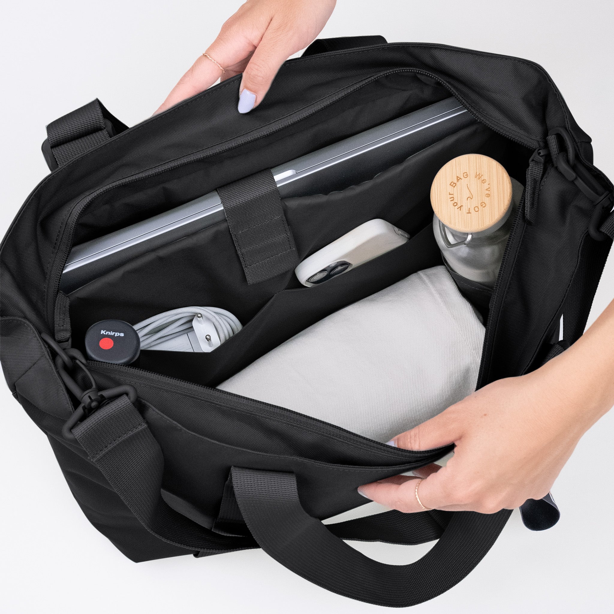 GOT BAG Tote Bag Monochrome Black