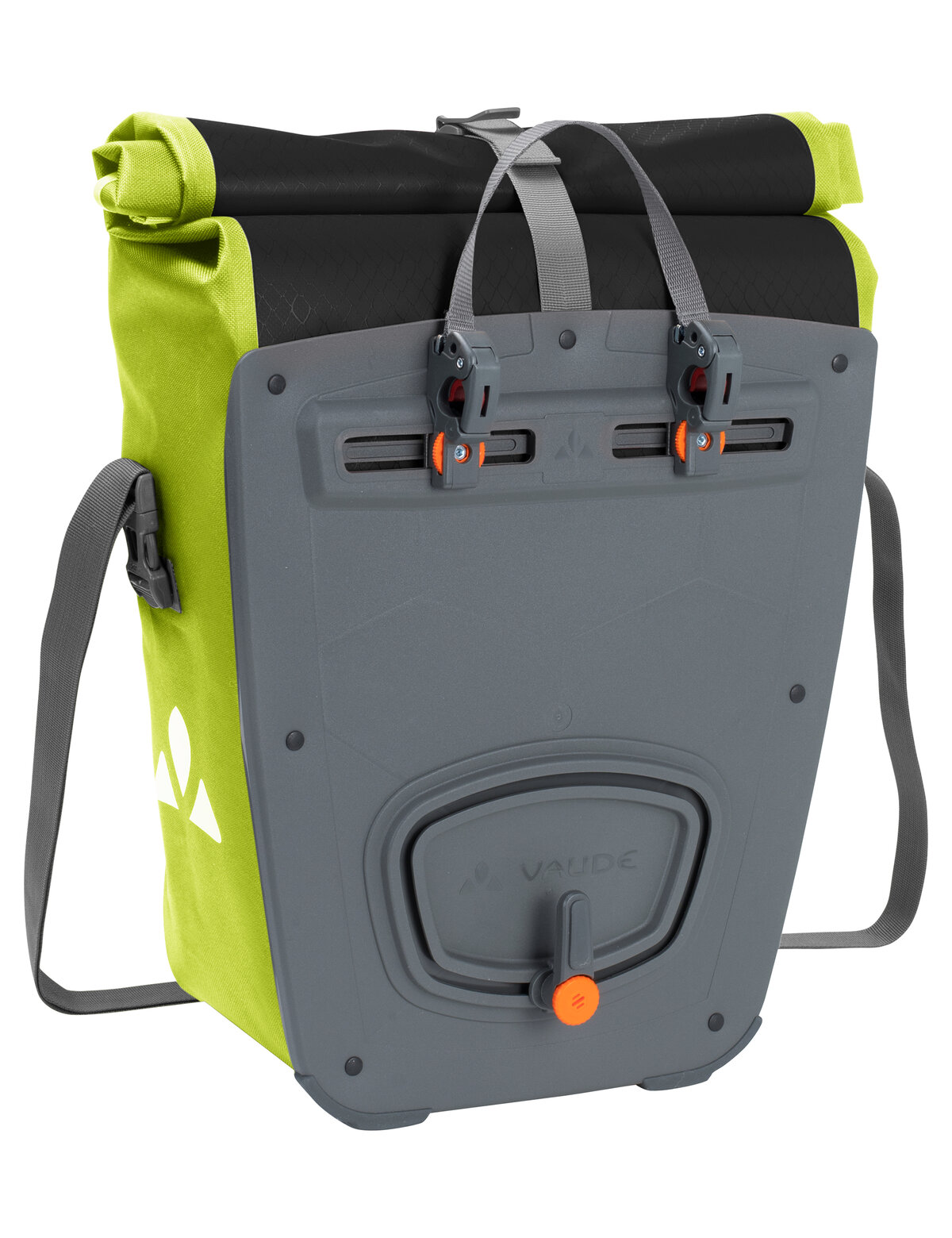 VAUDE Aqua Back Print Single black/bright green – Rückansicht