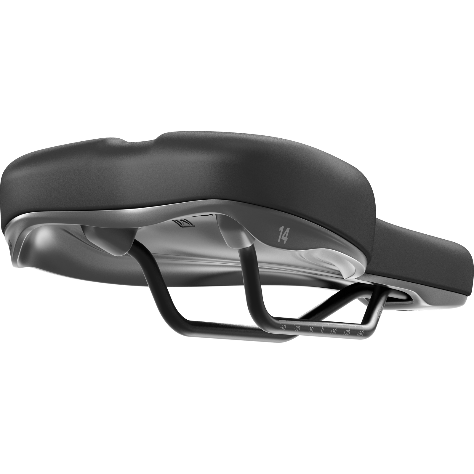 SQlab Trekking Sattel 601 Ergolux 2.0 – Ansicht schräg hinten