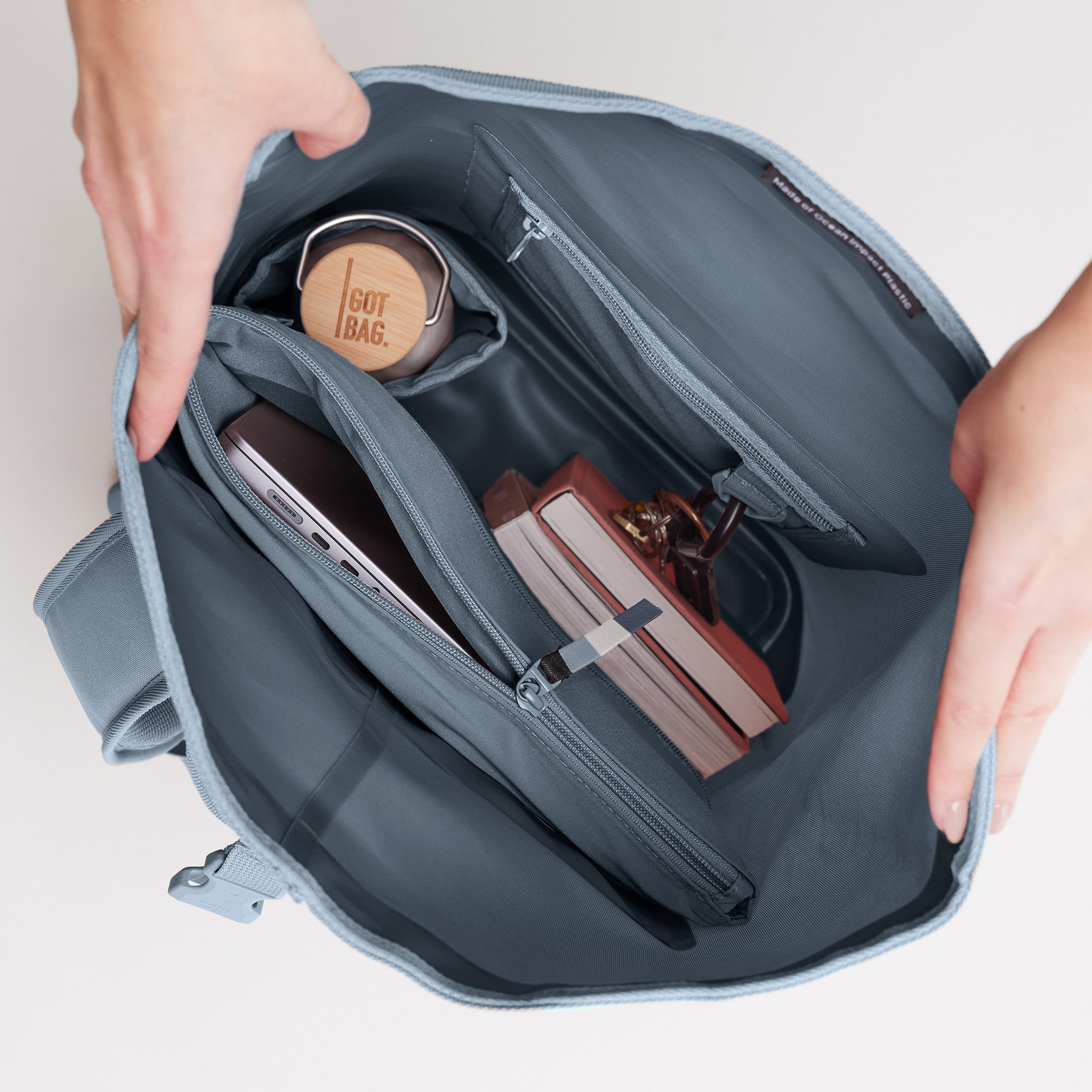 GOT BAG Rolltop 2.0 Monochrome Marlin