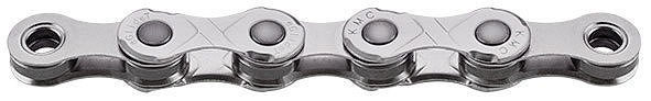 KMC Fahrrad Kette eGlide EPT 9/10/11-fach silber 132 Glieder, 1/2" x 11/128"