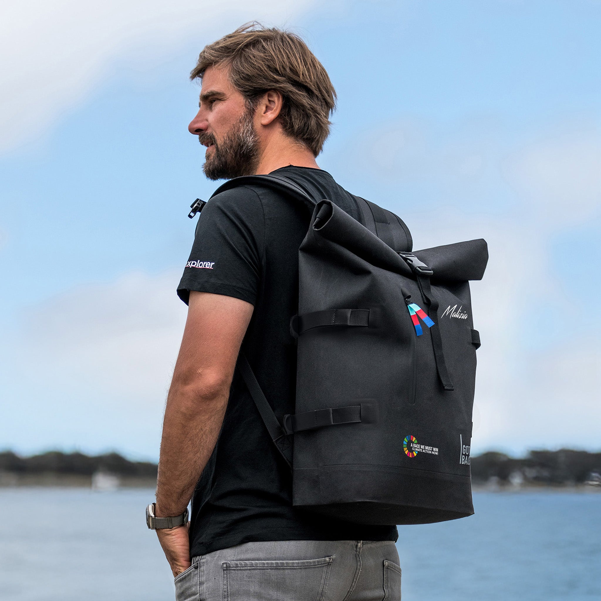 GOT BAG Rolltop 2.0 Malizia Black