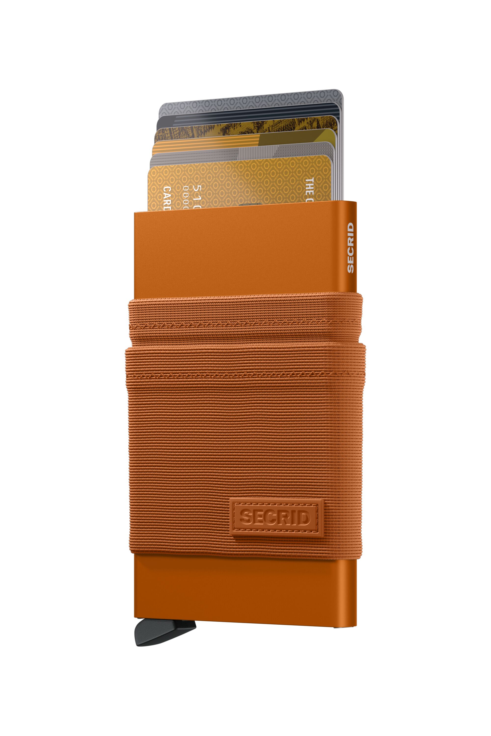 Secrid Flexwallet Orange – mit Karten