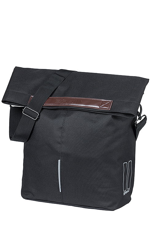 Basil Einzeltasche City Fahrradshopper schwarz