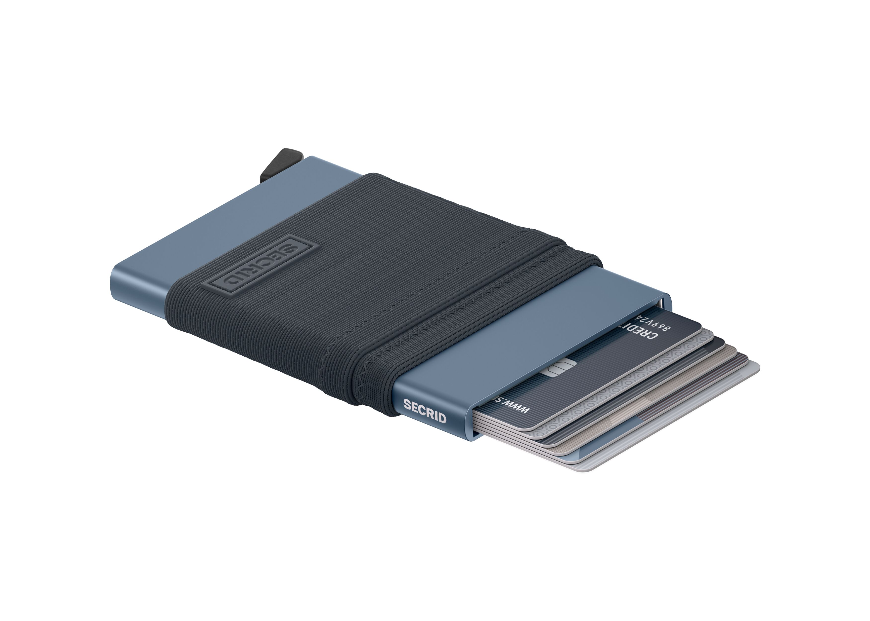 Secrid Flexwallet Titanium – flach liegend