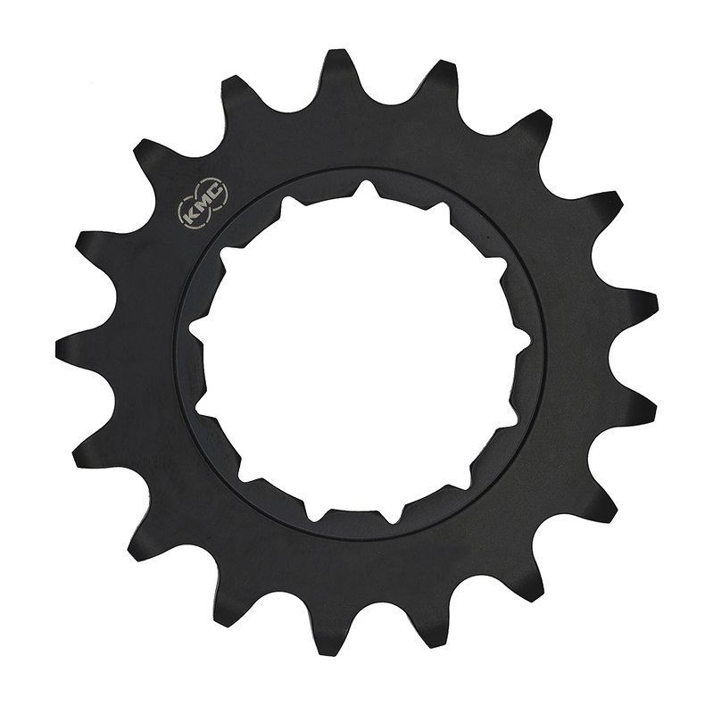 KMC Ritzel flach für Rohloff schwarz 1/2" x 1/8" 18 Zähne