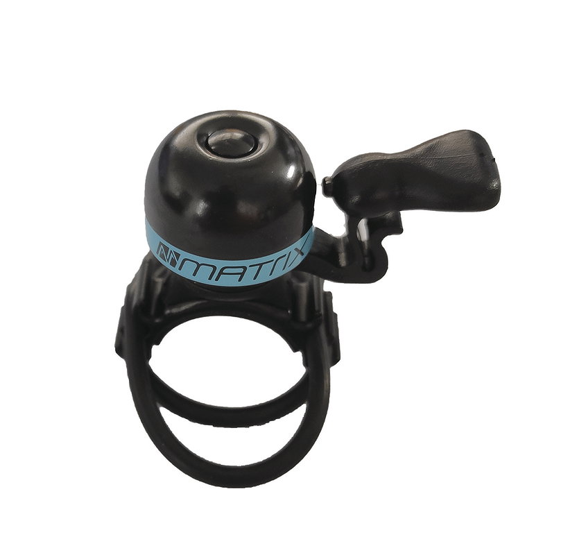 MATRIX Mini-Glocke Messing 19,2-31,8 mm schwarz/blau
