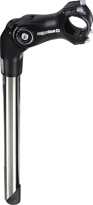MATRIX Vorbau Octopus 2 Tube 90 mm schwarz sand. 31,8 mm 25,4 mm 0- +60°