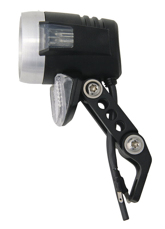 AXA Dynamo-LED-Scheinwerfer Blueline 50 SteadyAuto schwarz 50 Lux  SB-Verpackung