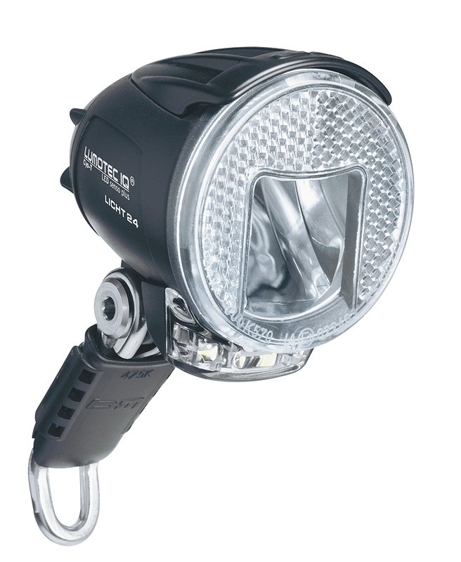 B&M Dynamo-Scheinwerfer Lumotec IQ Cyo T Premium schwarz 80 Lux 1752QTSNDI-04