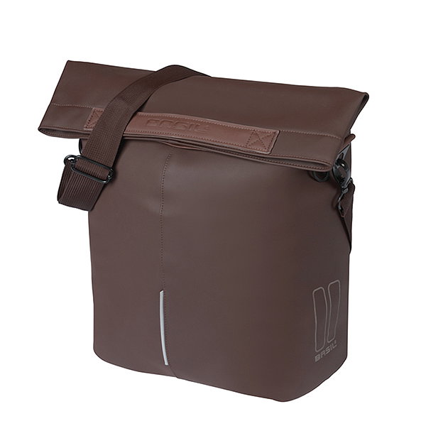 Basil Einzeltasche City Fahrradshopper rostbraun