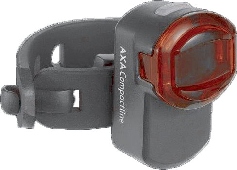 AXA LED Akkurücklicht Compactline 1 LED schwarz