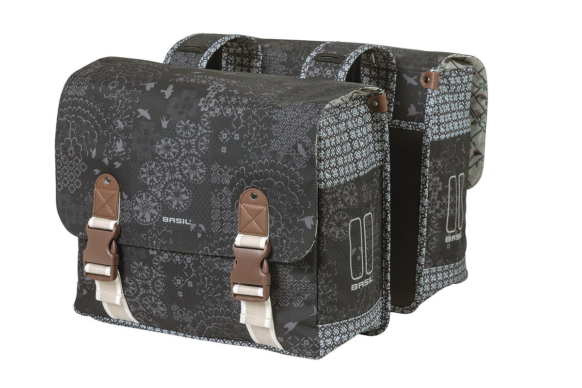 Basil Doppelpacktasche Bohème charcoal