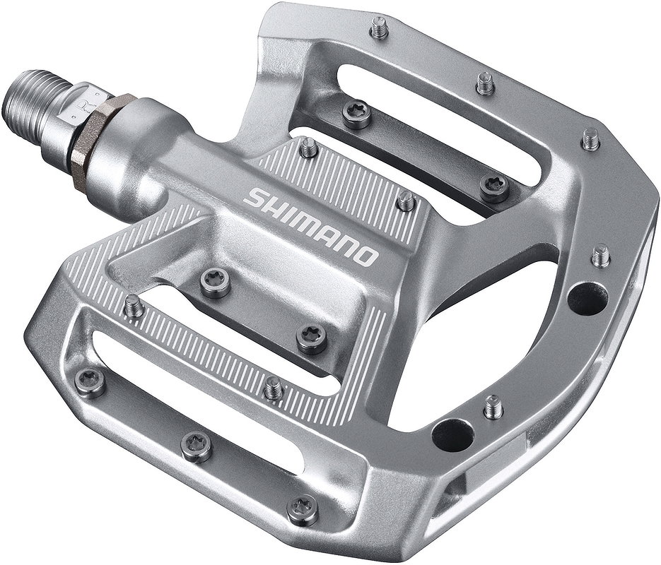 Shimano Plattformpedal PDGR500 silber EPDGR500S SB-Verpackung