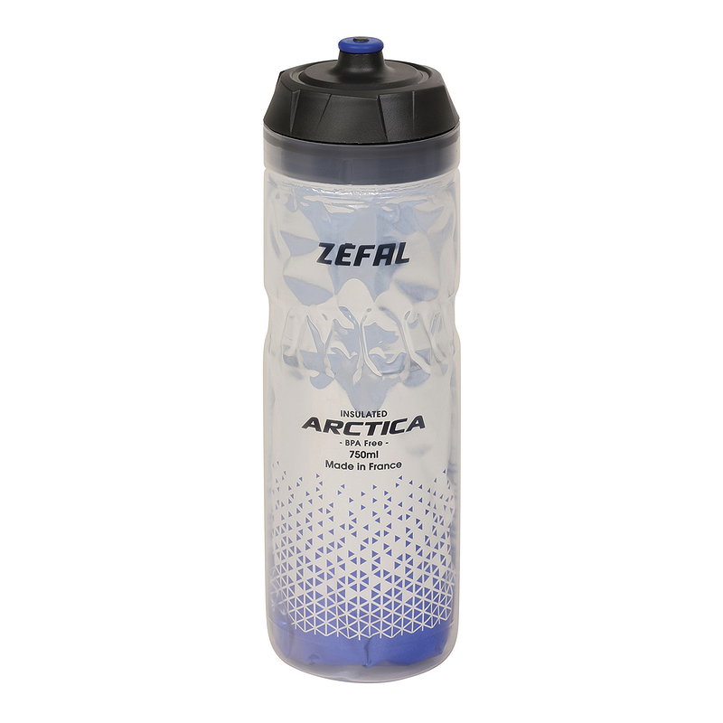 Zéfal Thermo Trinkflasche Arctica silber/blau 0,75 L