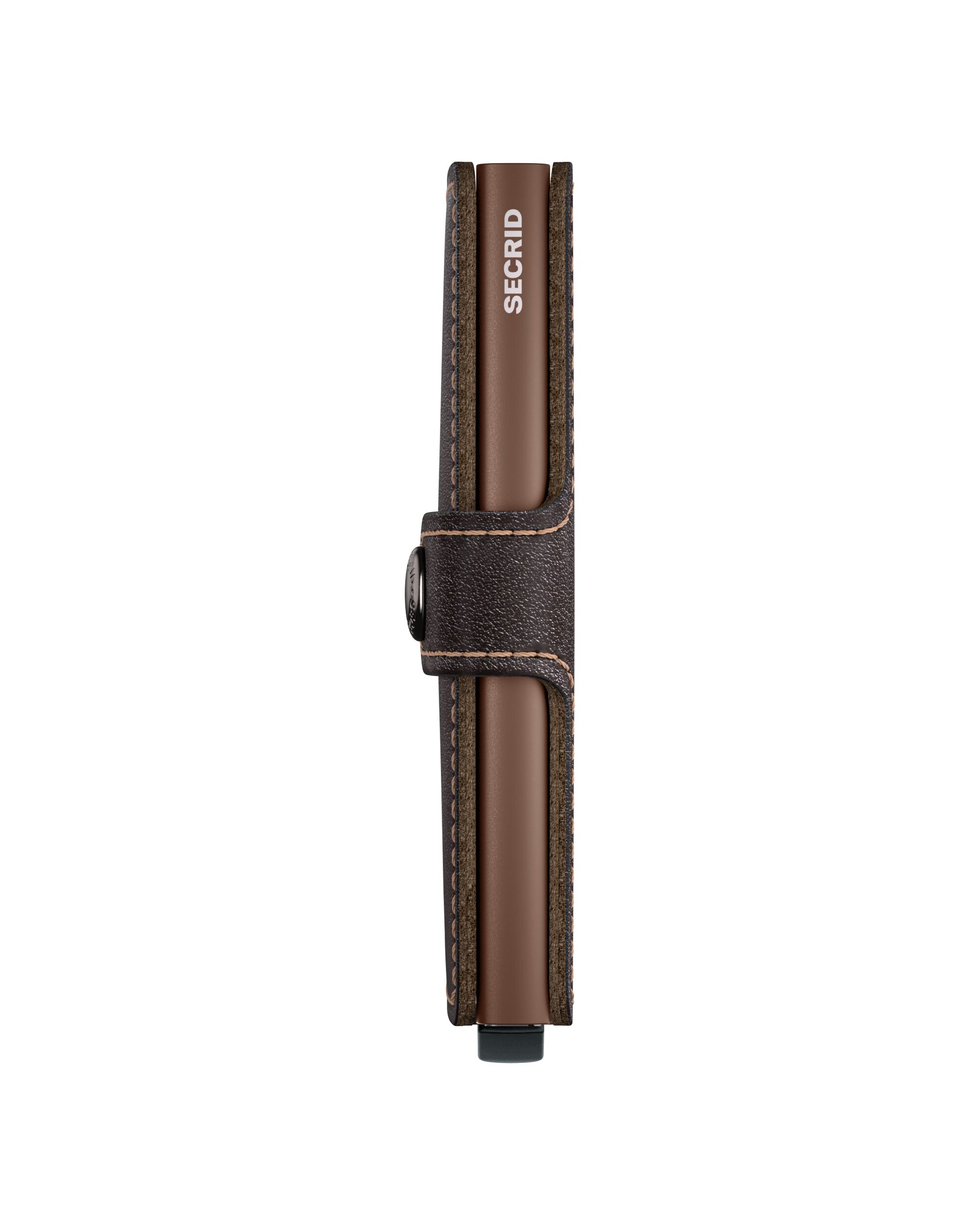 Secrid Miniwallet Original Chocolate – Seitenansicht