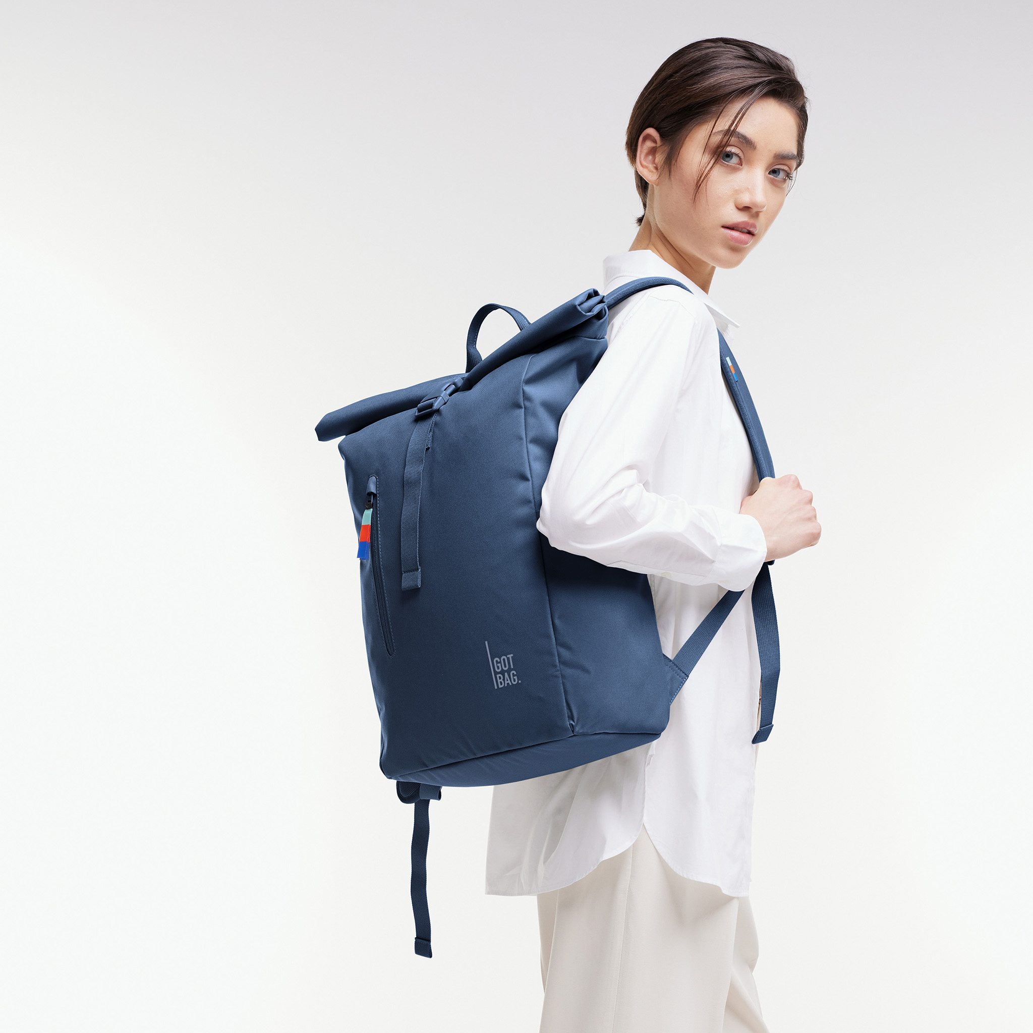 GOT BAG Rolltop Easy Ocean Blue