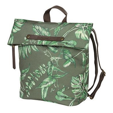 Basil Einzeltasche Ever-Green mit Rucksackfunktion thymiangrün