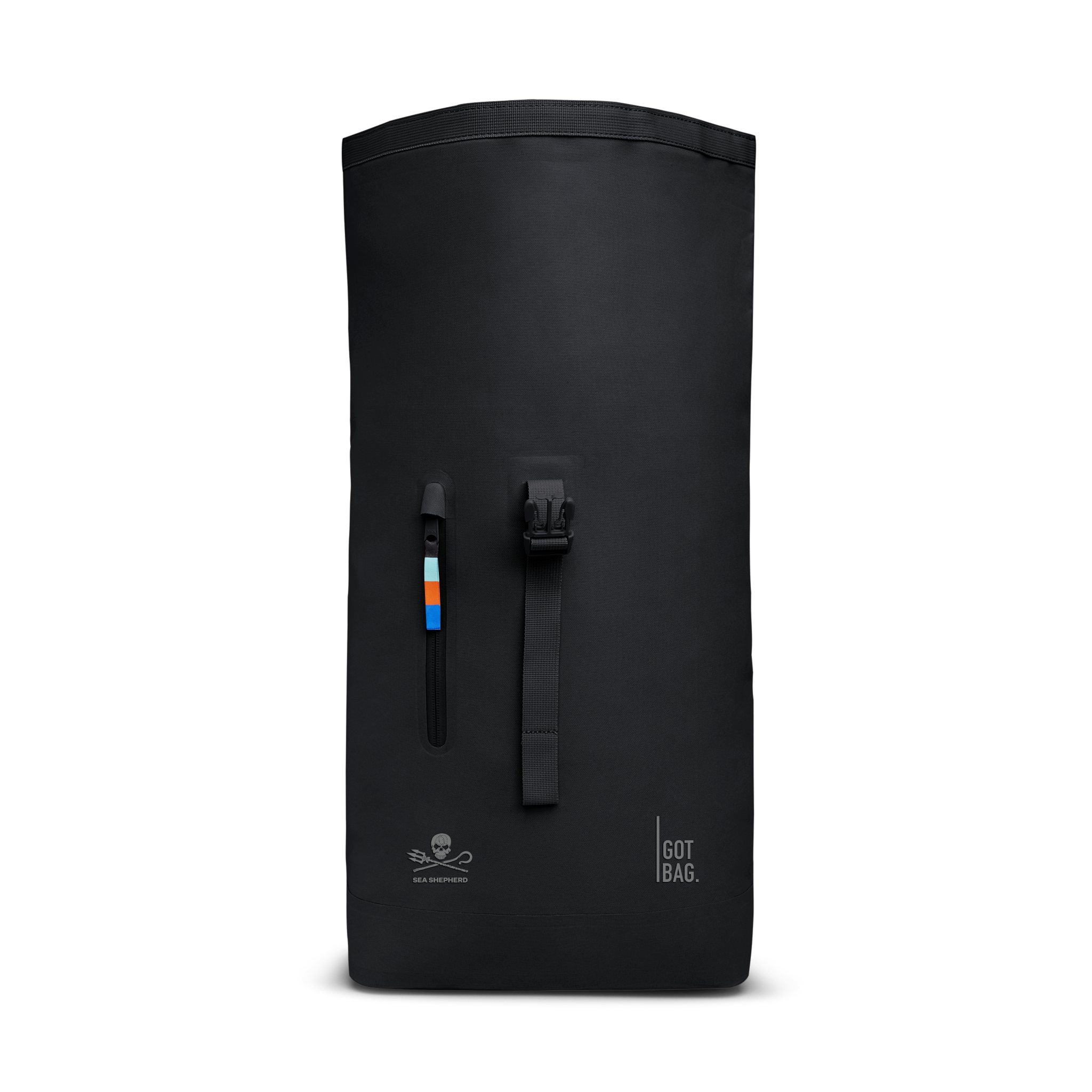 GOT BAG Rolltop Lite 2.0 Sea Shepherd Black